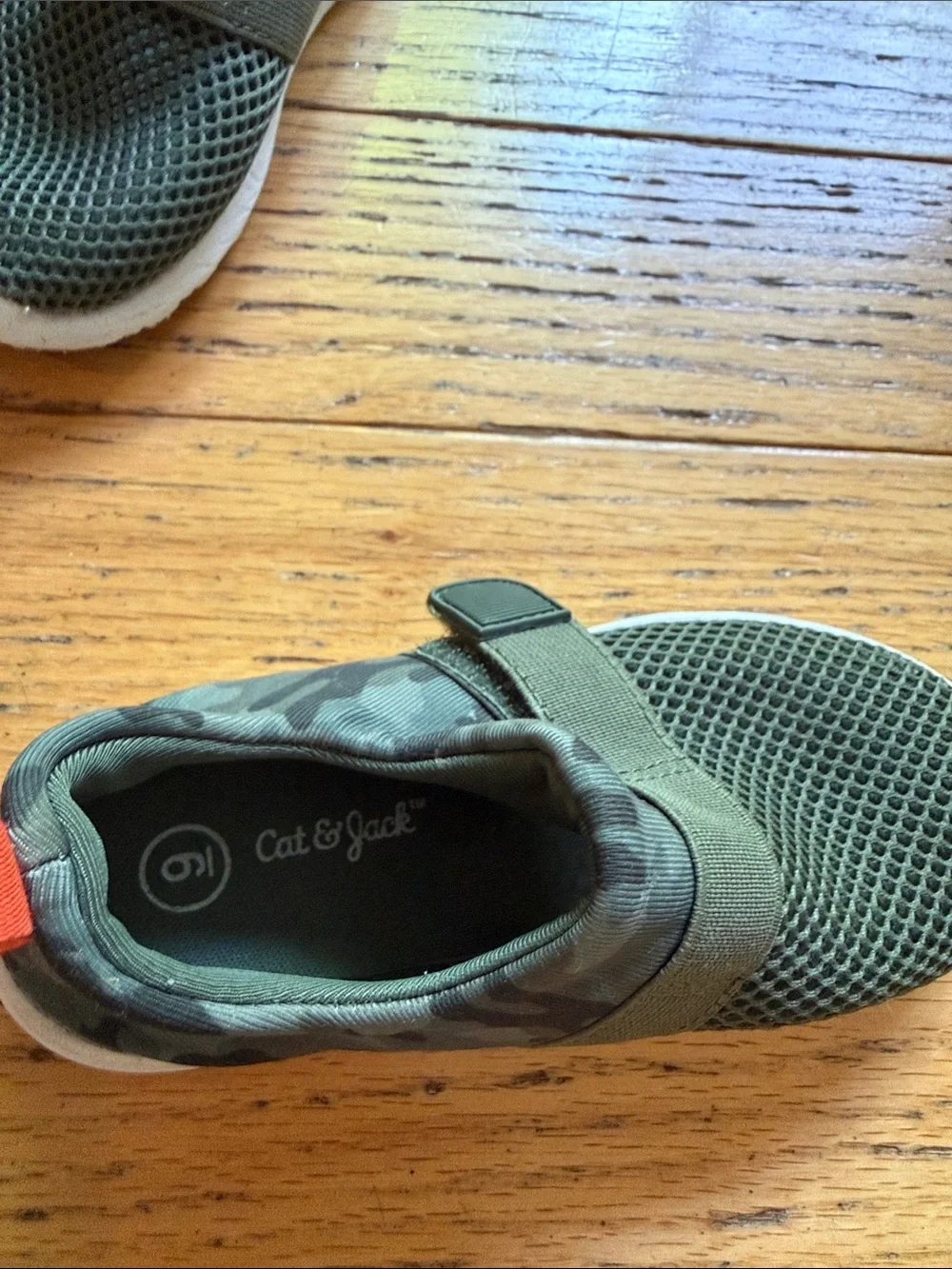 Kids Cat & Jack Olive Green Slip-On Water Shoes - 9 C